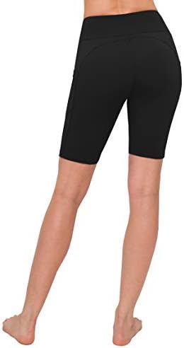 HER ZAMAN kadın Yüksek Bel bisiklet şortları-Atletik Egzersiz Karın Kontrol Streç Koşu Yoga Pantolon