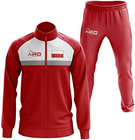 Airo Sportswear Polonya Konsept Futbol Eşofman Takımı (Kırmızı)