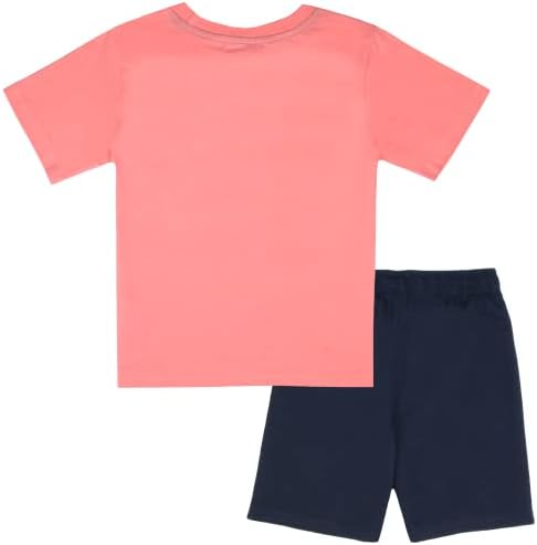 Tommy Bahama Erkek 2 Parçalı Çocuk giyim Seti - Kısa kollu tişört ve Şort 2'li Paket Seti Çocuklar ve Bebekler için