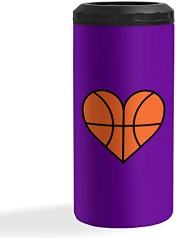 Basketbol Temalı Yalıtımlı İnce Kutu Soğutucu-Aşk Kutu Soğutucu-İllüstrasyon Yalıtımlı İnce Kutu Soğutucu