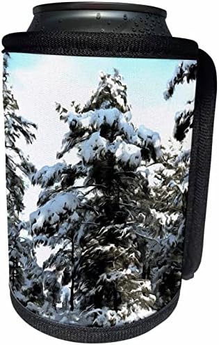 Karla Kaplı 3 Damla Çam Ağacı - Soğutucu Şişe Sargısı (cc_356948_1)