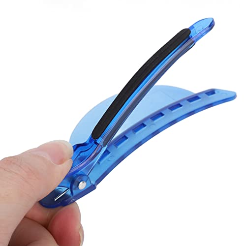 Saç Kesit Klip, 2 ADET kesit Klipleri ısı yalıtımı kolay Hız Ayırıcı Klip mavi peruk uzatma saç vurgulama