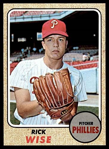 1968 Topps 262 Rick Bilge Philadelphia Phillies (Beyzbol Kartı) NM / MT Phillies