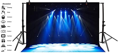Yeele 15x10ft ücretsiz sahne konseri zemin gece gösterisi eğlence disko parti kulübü spot ışıkları arka plan fotoğrafçılık