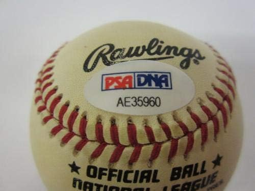 Don Landrum Chicago Cubs imzalı beyzbol PSA DNA ORTAK İmzalı Beyzbol Topları imzaladı