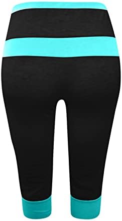 RbCulf Kadın Kapriler Kırpma Geniş Bacak Pantolon İpli Artı Boyutu Gevşek Rahat Cep Yüksek Bel Jogger Sweatpant Yoga Tayt