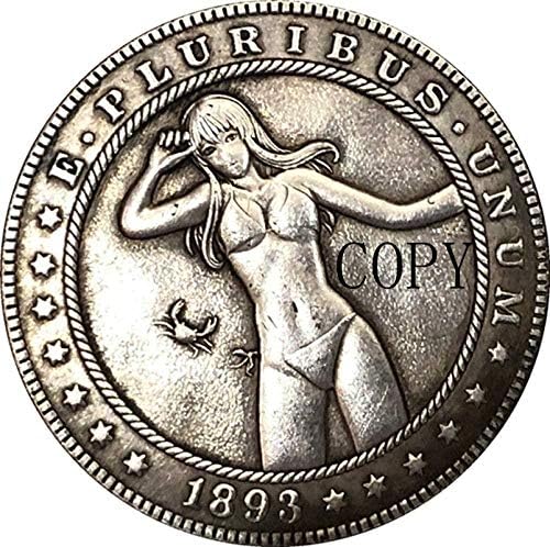 36 Farklı Türleri Hobo Nikel ABD Morgan Dolar Para COPY-1893-S Kopya Onun için Hediye