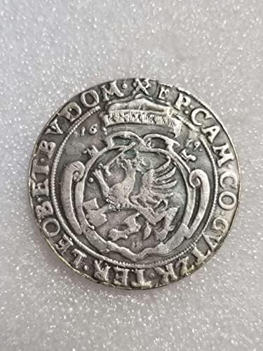 Antika Zanaat Alman 1629 Hatıra Yabancı Gümüş Dolar 1778