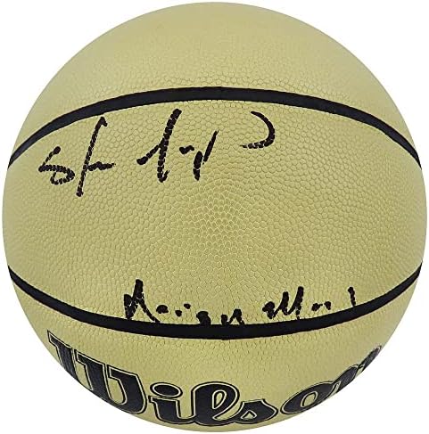 Shawn Kemp, Wilson Gold NBA Basketbolunu Reign Man İmzalı Basketbollarla İmzaladı