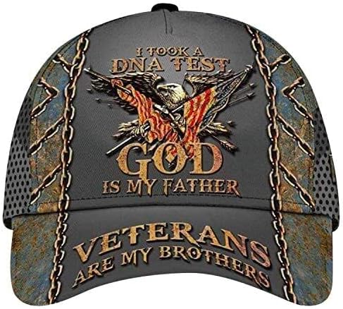 Kıdemli isa DNA Testi Yaptım Tanrı benim Babam Beyzbol Şapkasıisus Şapka Hıristiyan Şapkalar Çapraz Şapka Hıristiyan için