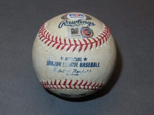 Mike Trout İmzalı Oyun Kullanılmış Beyzbol ROMLB Los Angeles Angels Otomatik PSA / DNA COA-MLB İmzalı Oyun Kullanılmış Beyzbol