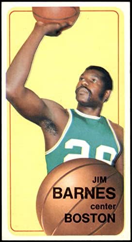 1970 Topps 121 Jim Barnes Boston Celtics (Basketbol Kartı) ESKİ / MT + Celtics Cameron Üniversitesi