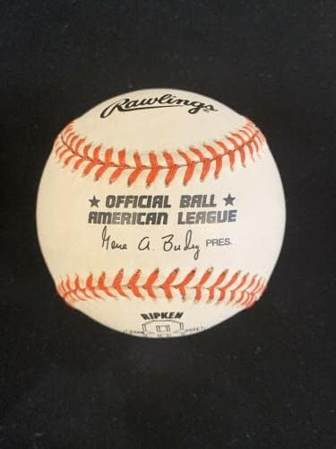 Cal Ripken Jr Orioles İMZALI 2130/2131 Yazıtlı Resmi AL Beyzbol - İmzalı Beyzbol Topları
