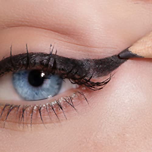 ETEDES 3 Farklı Hassas Sıvı Eyeliner; Uzun Ömürlü, Hacim ve Uzunluk, [3'ü 1 Arada] Eyeliner * 3; Siyah -0223066