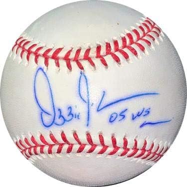 Ozzie Guillen, Major League Baseball 05 WS Şampiyonları sıg bleed'i (Chicago White Sox) imzaladı - İmzalı Beyzbol Topları