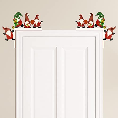 NEARTİME Noel Kapı Çerçeveleri Dekorasyon ve İlginç Tatil Dekor Parti Malzemeleri Noel Hediyesi Noel Süslemeleri Ev Kapıları