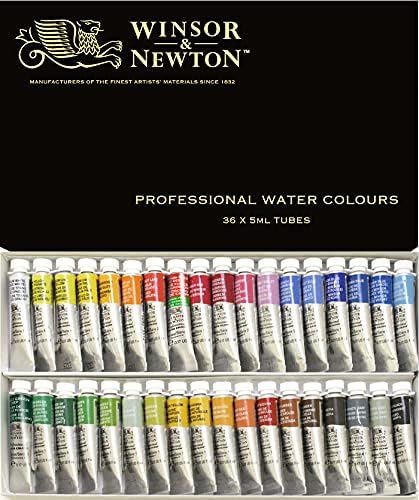 Windsor & Newton Sanatçılar Su 5ML tüp 36C seti (japonya ithalatı)
